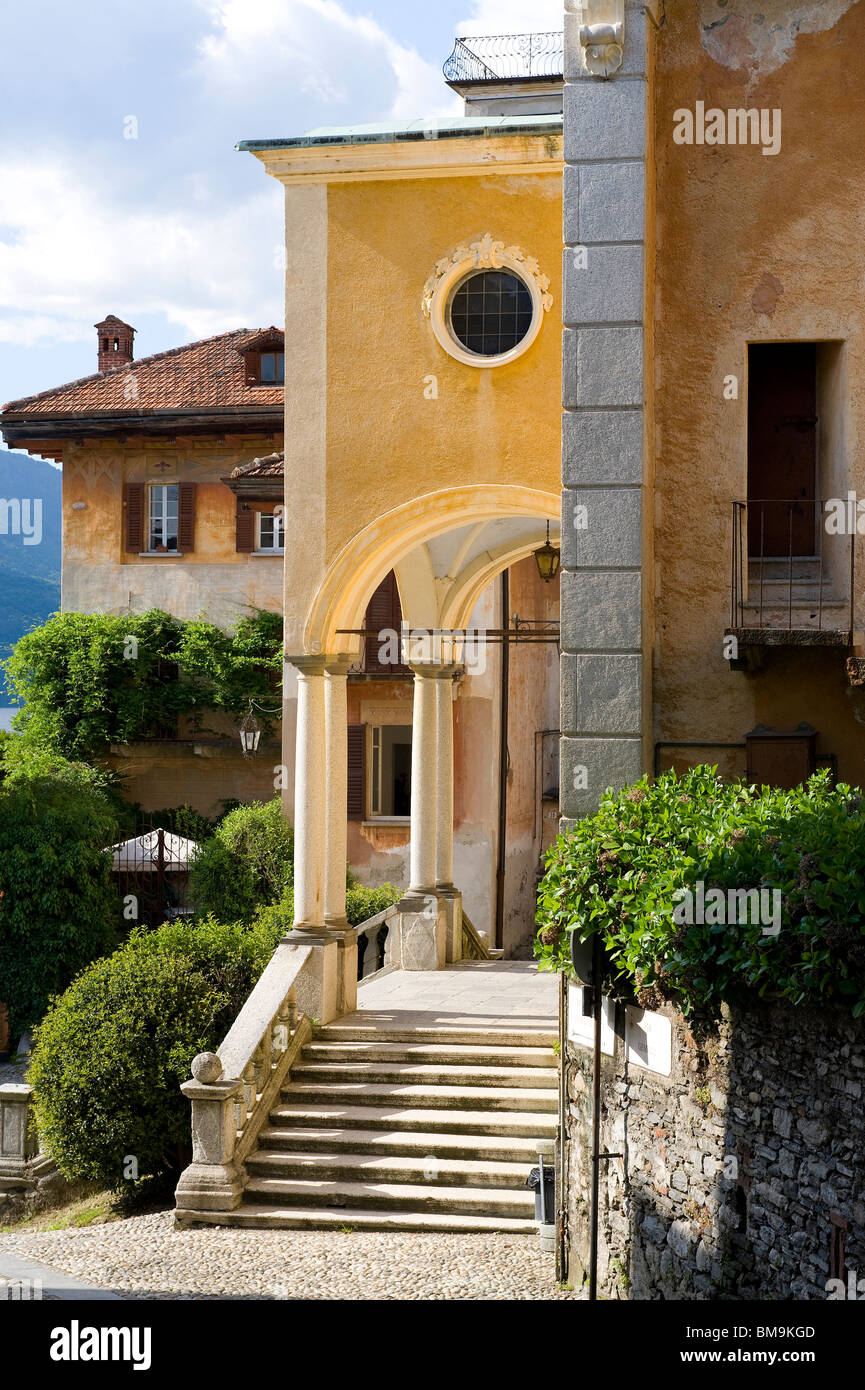 Lago d'orta, Italia Foto Stock