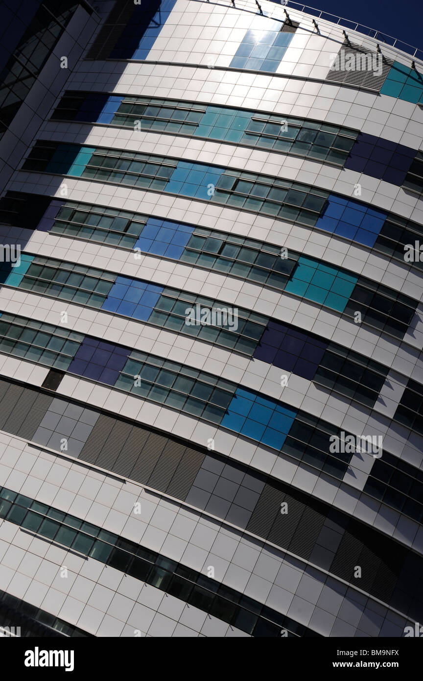 La nuova regina Elizabeth Hospital alla fine della costruzione. Foto Stock