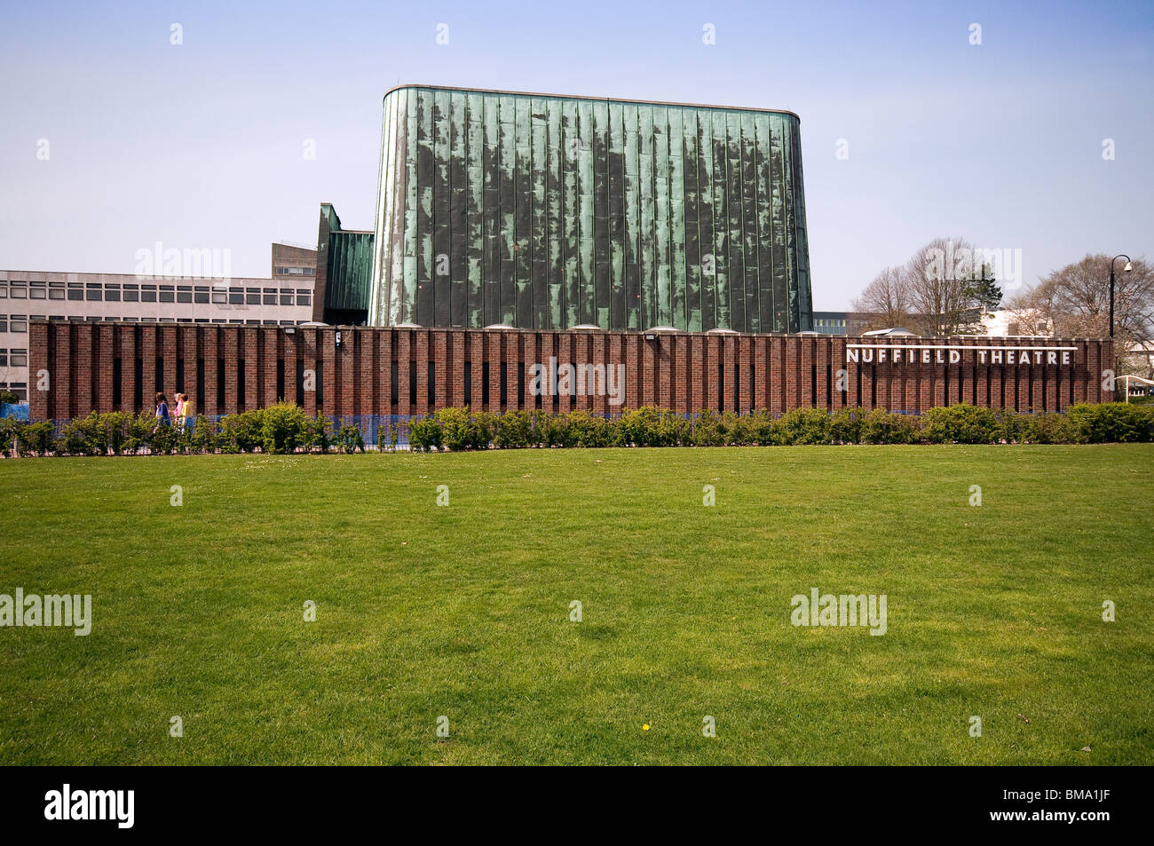 Il Nuffield Theatre presso le Università di Southampton Highfield Campus, Southampton, Hampshire, Inghilterra, Regno Unito Foto Stock