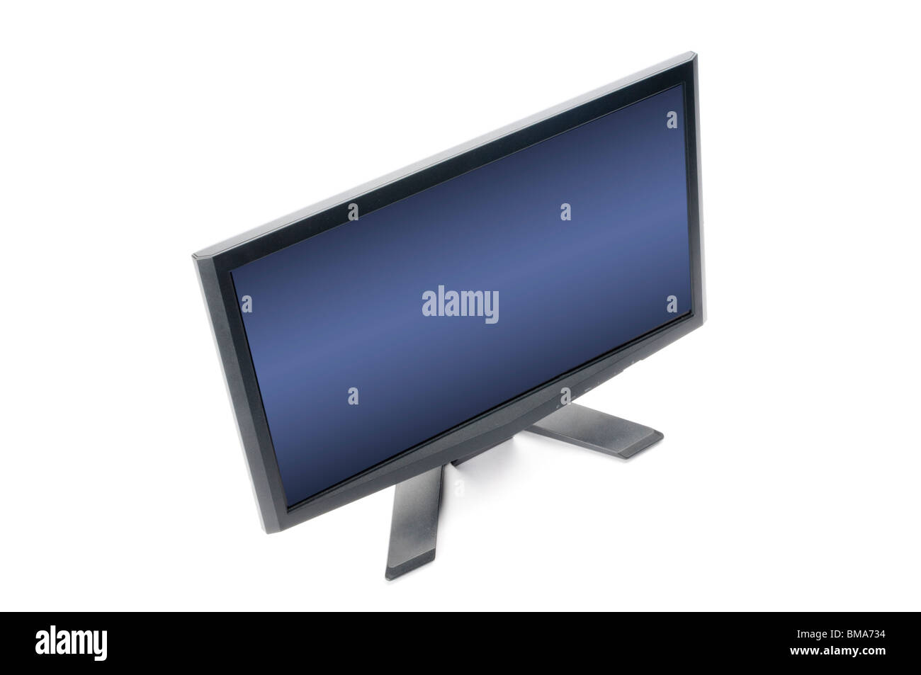 Vuoto ad alta definizione sul monitor di un computer Foto Stock
