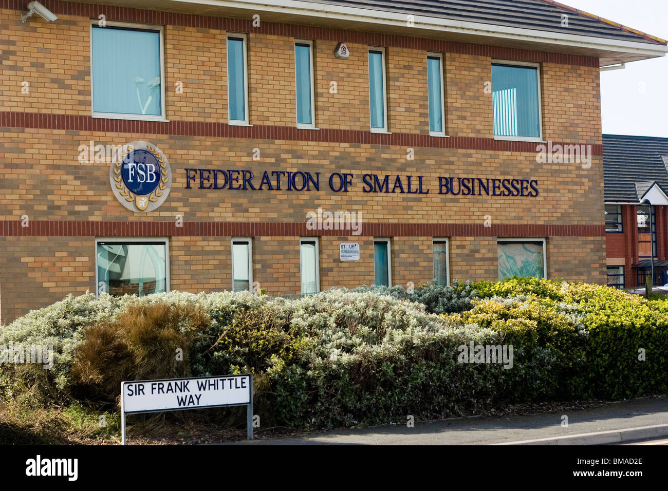 Federazione di Small Business Office in Blackpool Lancashire Inghilterra Foto Stock