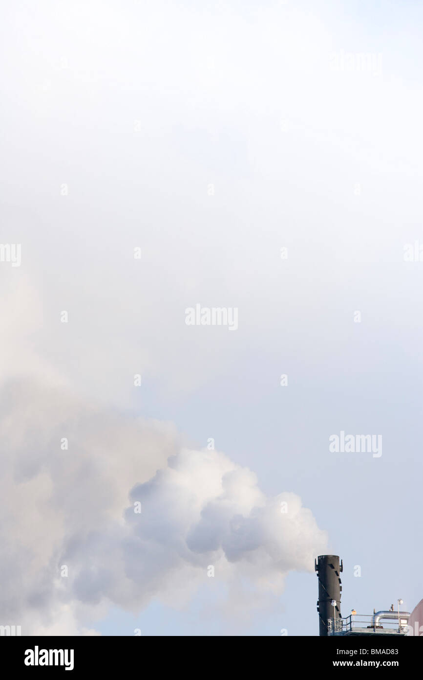 Raffineria di Edmonton, Alberta, Canada Foto Stock