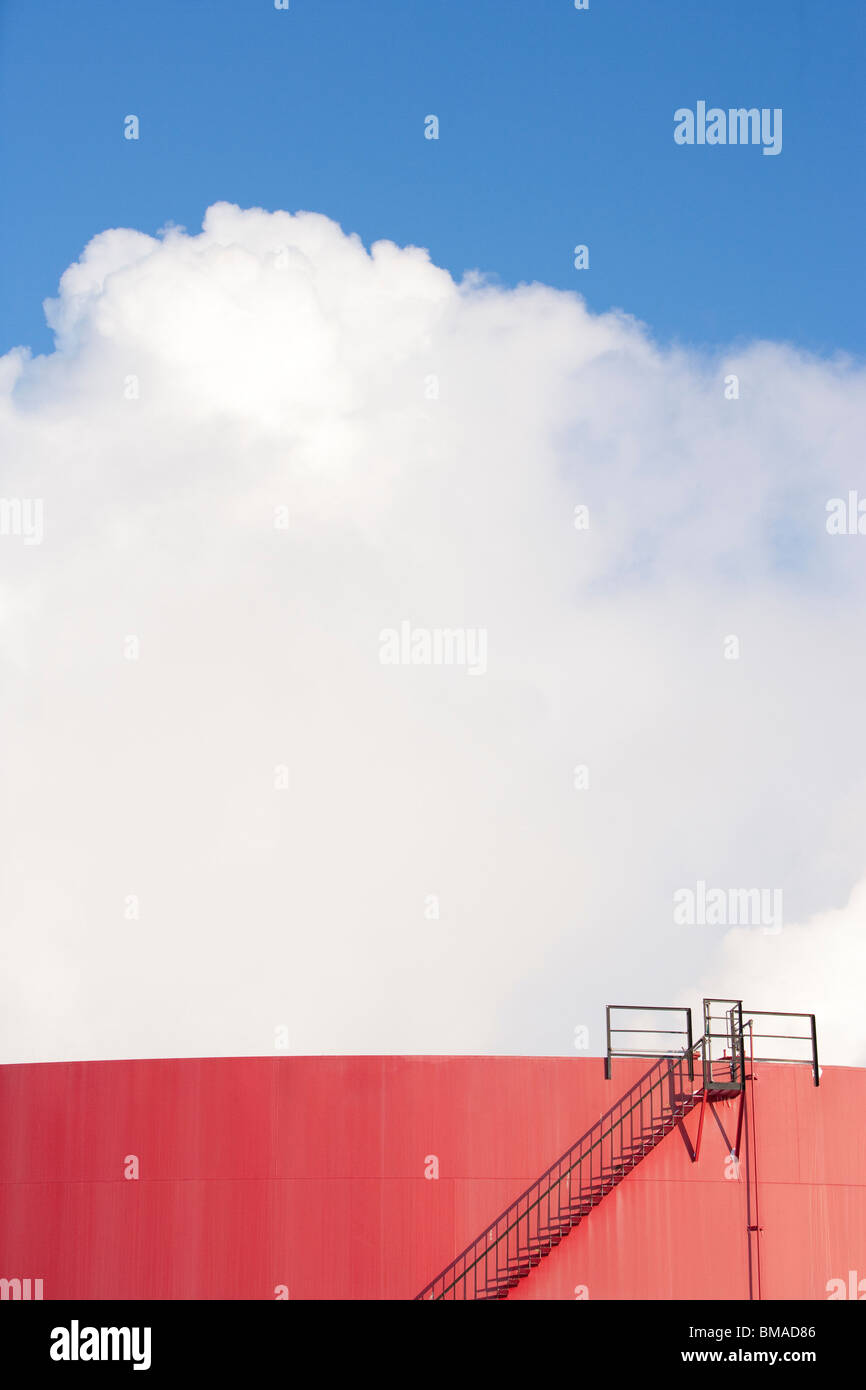 Raffineria di Edmonton, Alberta, Canada Foto Stock