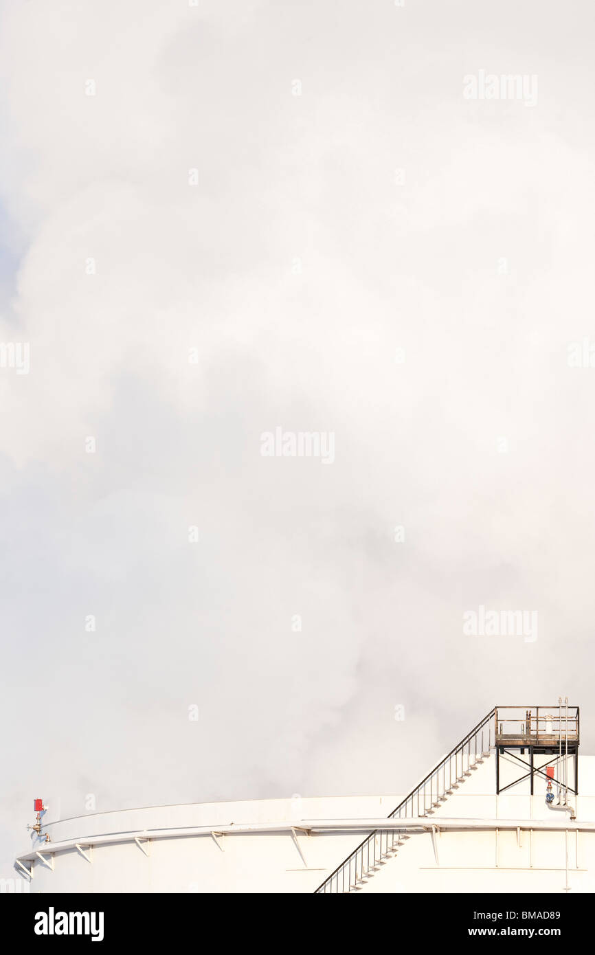 Raffineria di Edmonton, Alberta, Canada Foto Stock