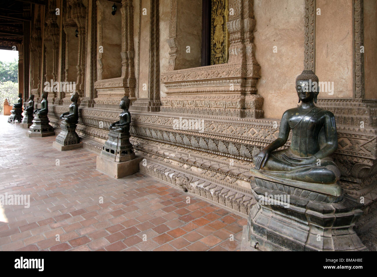 Haw Pha Kaeo tempio, Vientiane, Laos Foto Stock