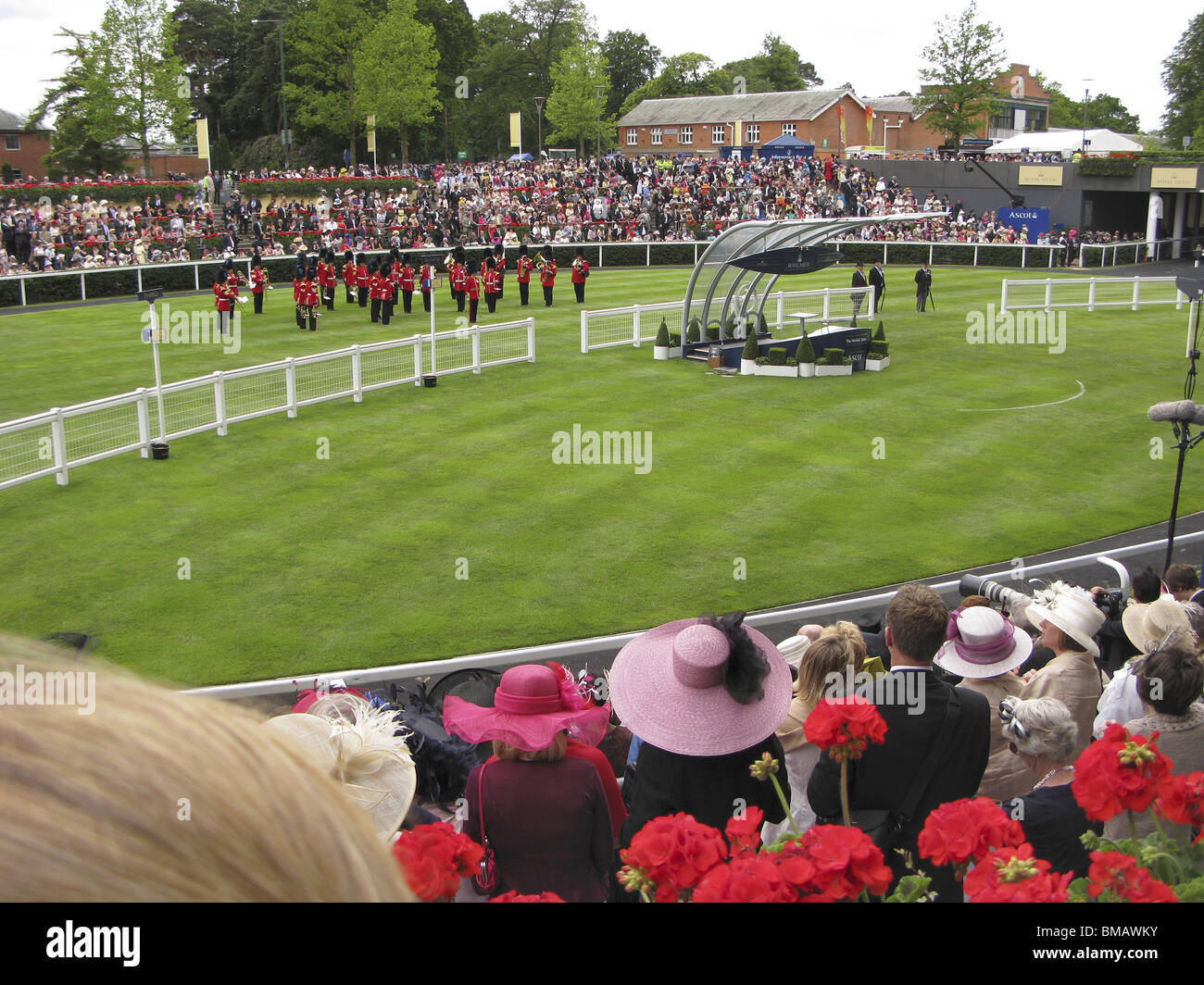 Royal Ascot cerimonia pagent,parte della stagione nel Regno Unito Foto Stock