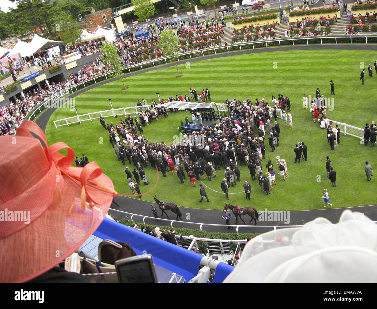 Royal Ascot cerimonia pagent,parte della stagione nel Regno Unito Foto Stock