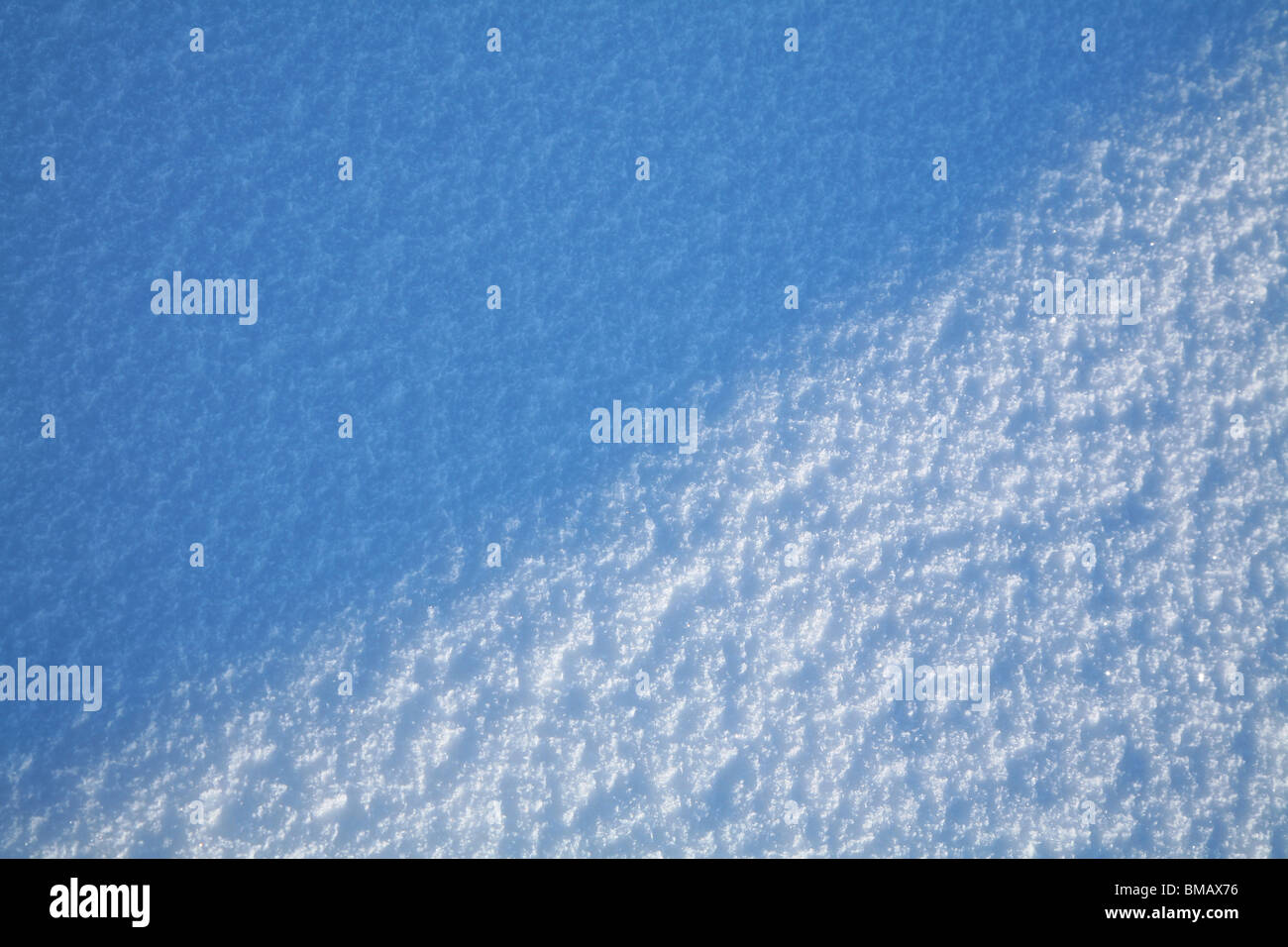 Background - texture di neve vicino Foto Stock