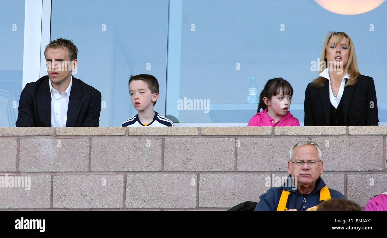 PHIL NEVILLE HARVEY NEVILLE ISABELLA NEVILLE JULIE NEVILLE la galassia della LA V Boca Juniors FRIENDLY CARSON LOS ANGELES CA 23 Maggio Foto Stock