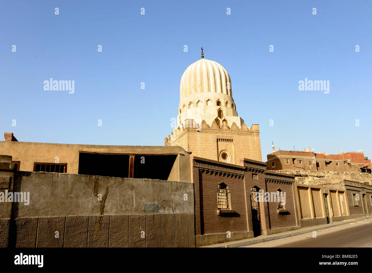 Mausoleo nel sud di cimiteri, Cairo , Egitto Foto Stock
