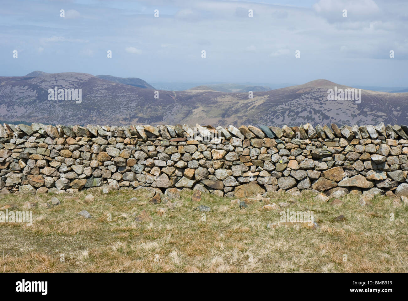Stalattite parete sul CAW cadde nel Lake District inglese. Foto Stock