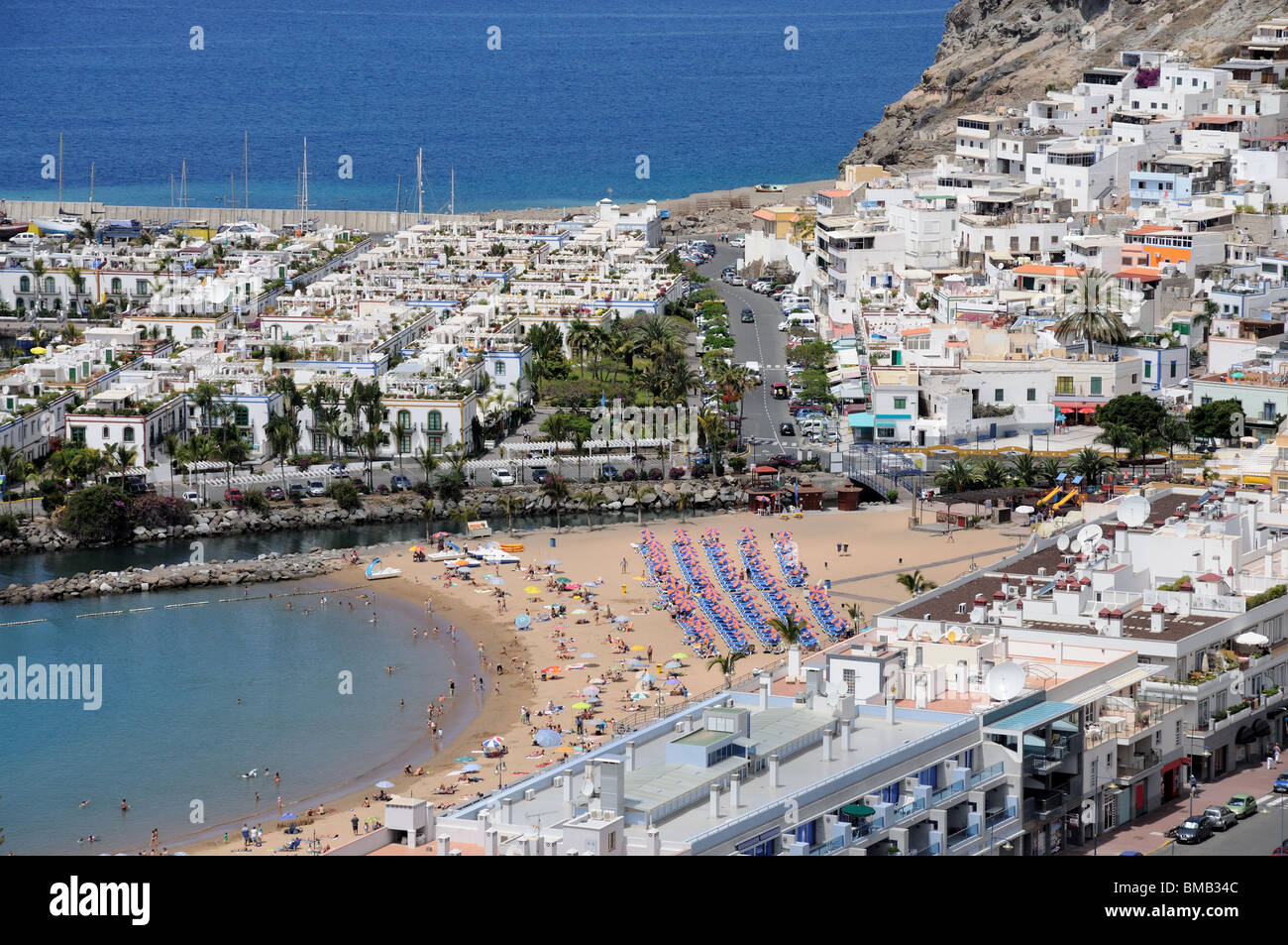 Puerto de Mogan, Grand Isola Canarie Spagna Foto Stock