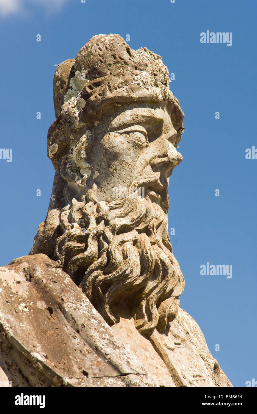 Santuario de Bom Jesus de Matosinhos, statua, Congonhas, Minas Gerais, Brasile Foto Stock