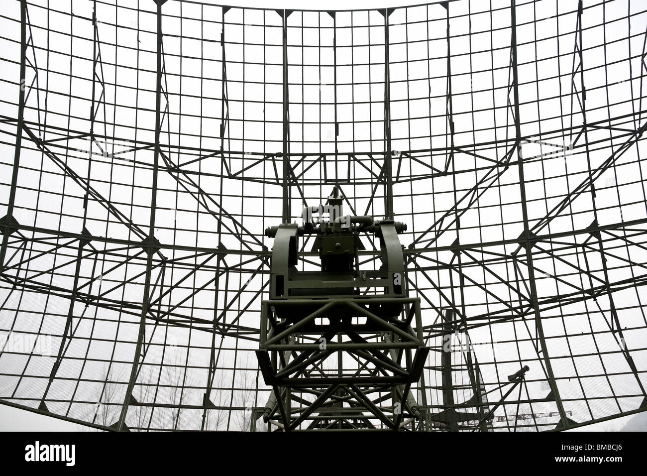 Mobile militare stazione radar in Cina Foto Stock