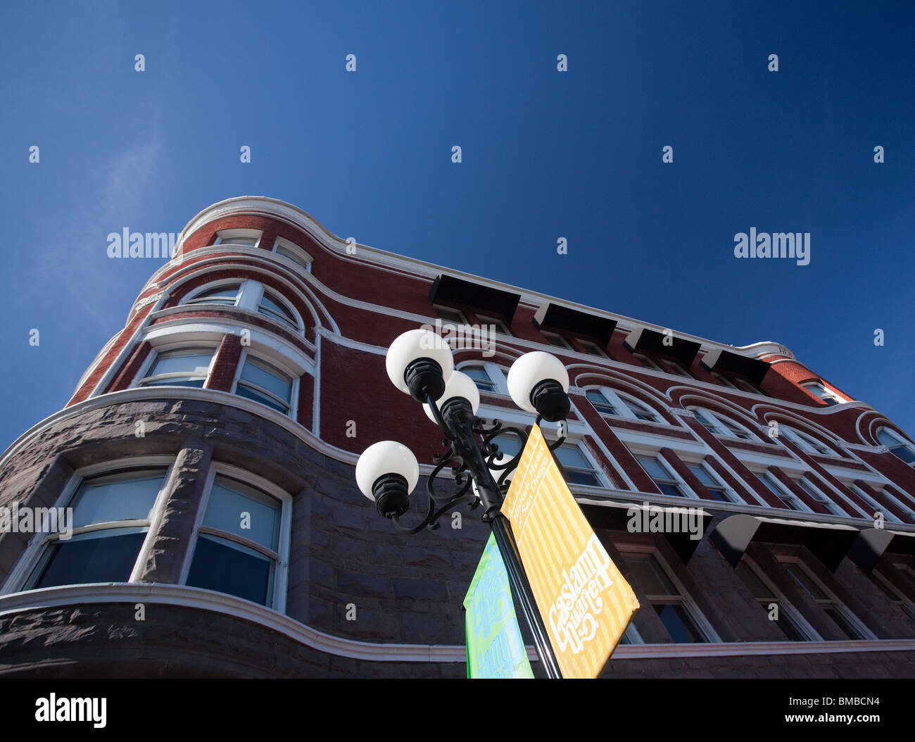 Keating edificio nel centro cittadino di San Diego nel quartiere Gaslamp District Foto Stock