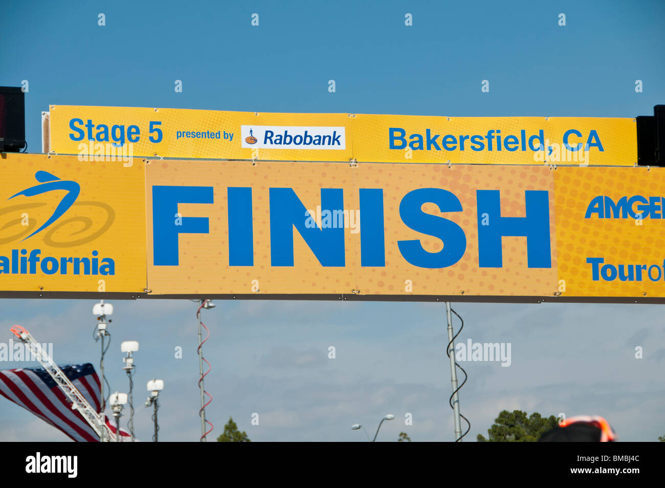 Amgen tour della California Finish Foto Stock
