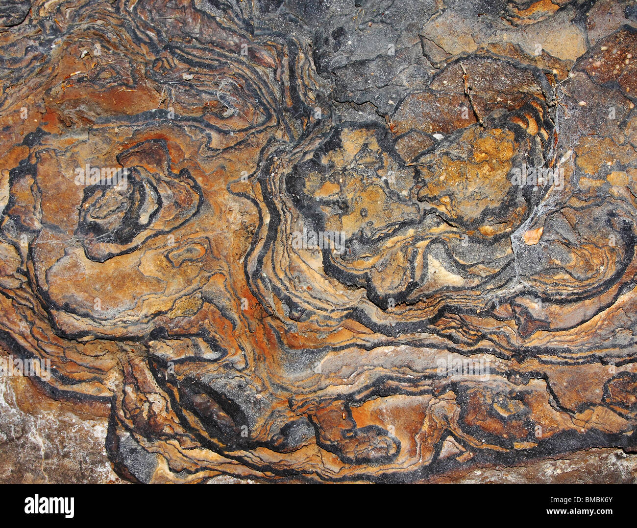 Texture di sfondo di roccia Foto Stock