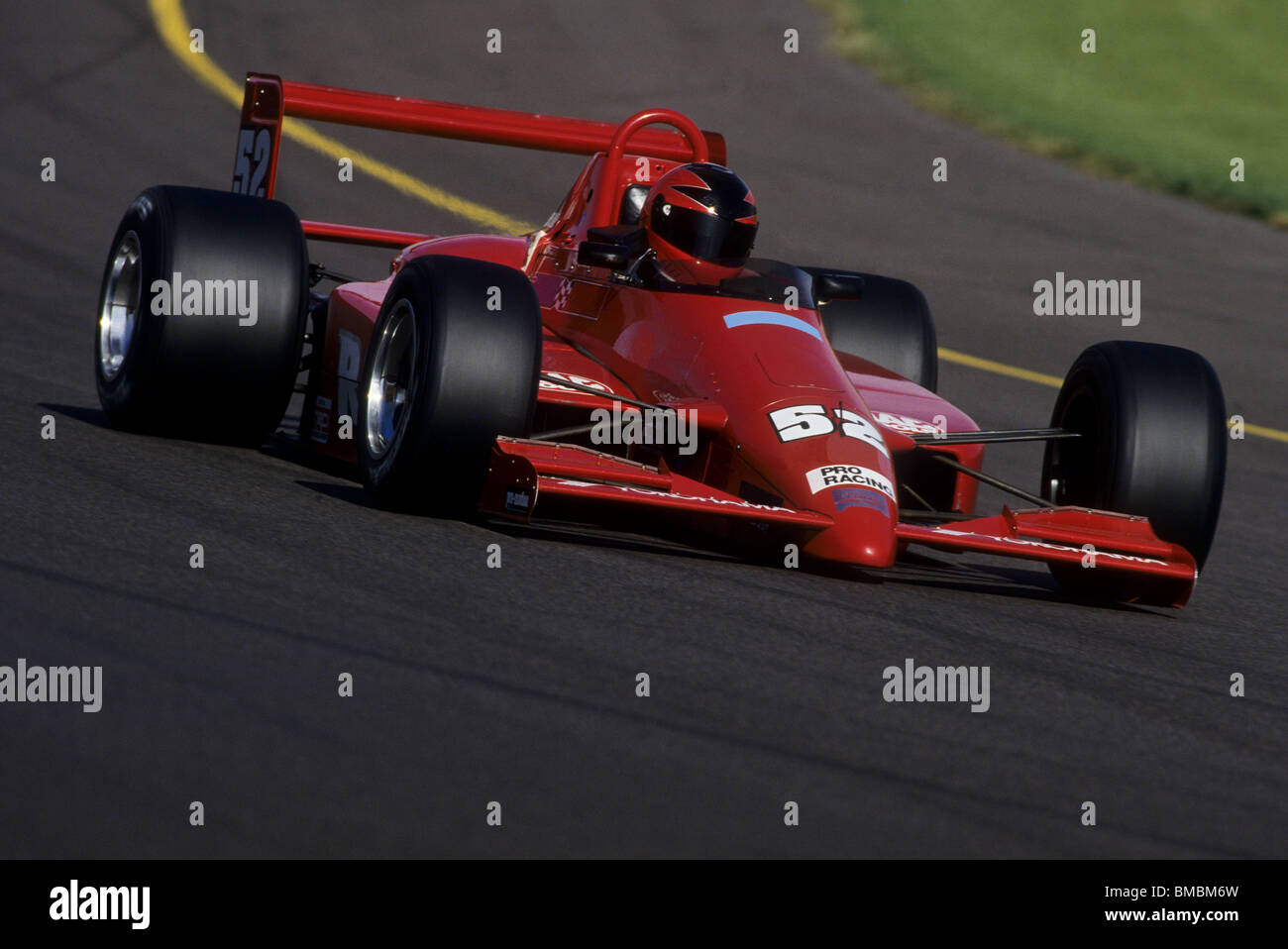 Formula Atlantic racing car azione. Foto Stock