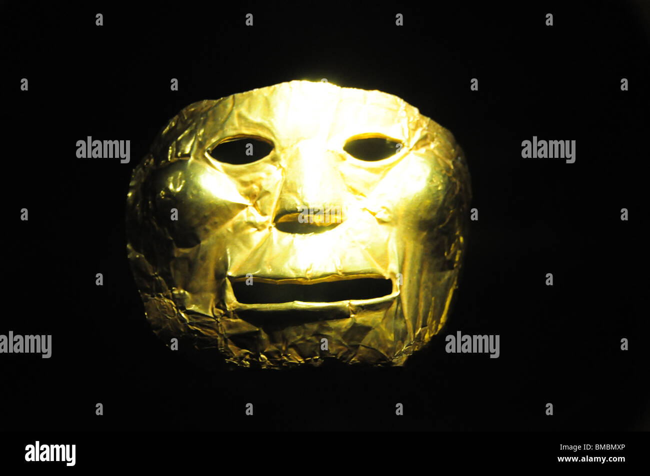 Inca Gold Maschera di morte Foto Stock
