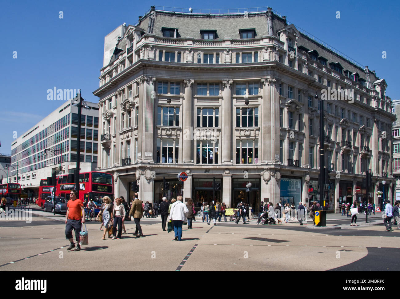 Oxford Circus Oxford Street London Inghilterra England Foto Stock