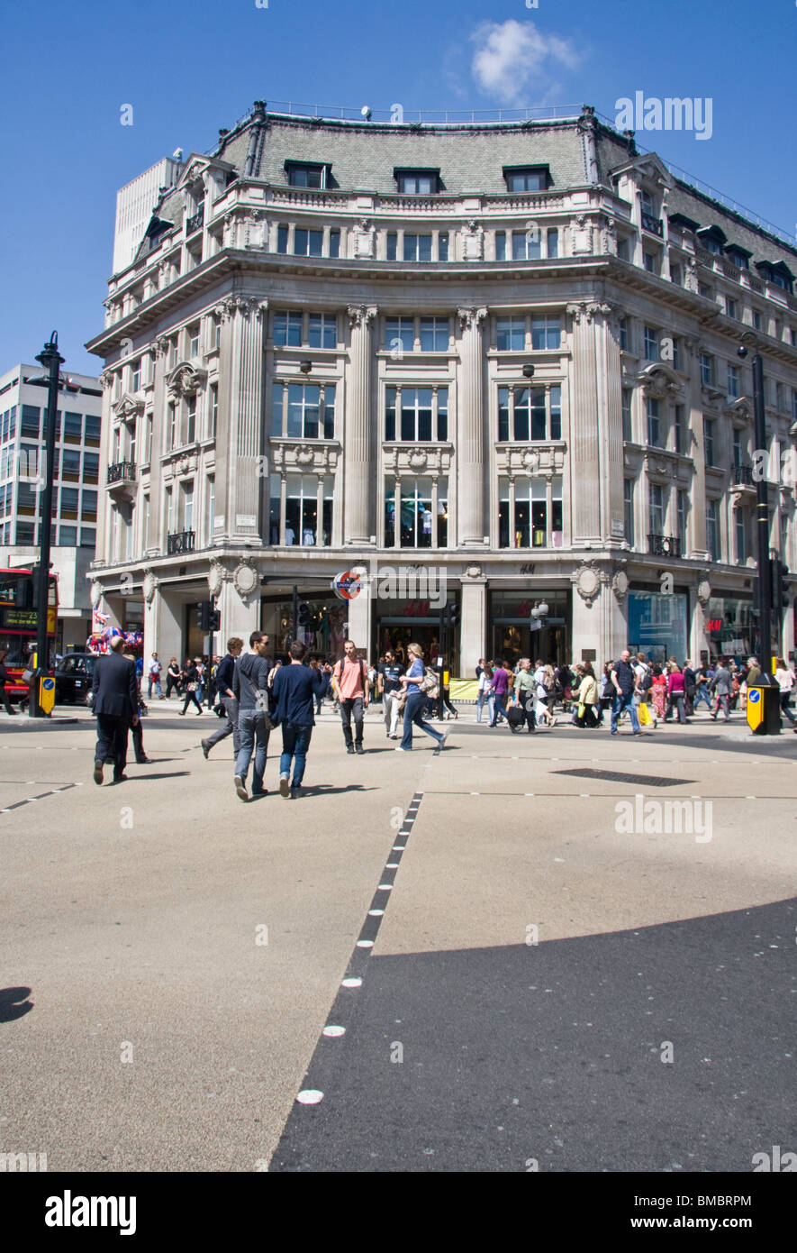 Oxford Circus Oxford Street London Inghilterra England Foto Stock