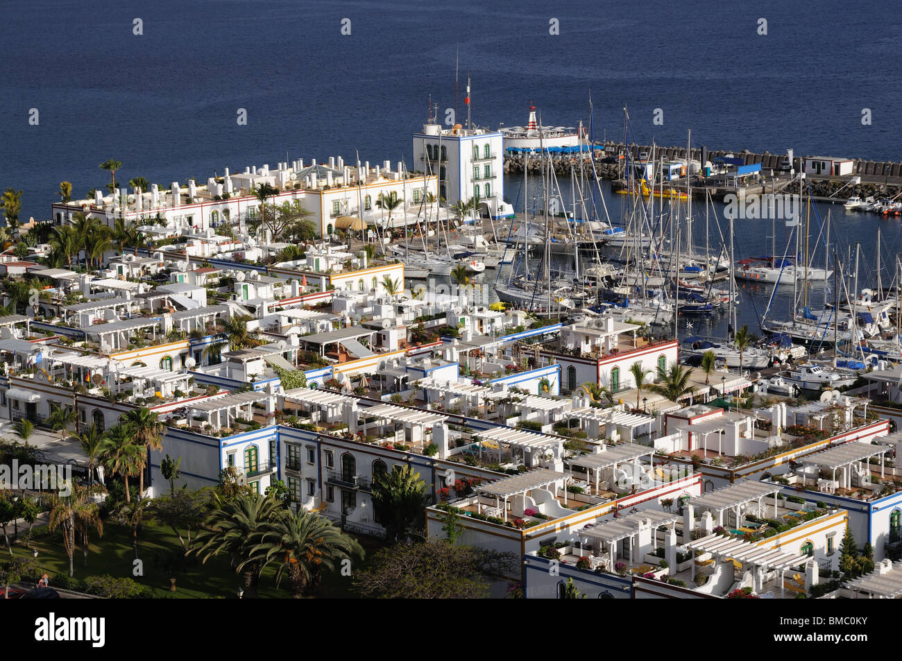 Puerto de Mogan, Grand Isola Canarie Spagna Foto Stock