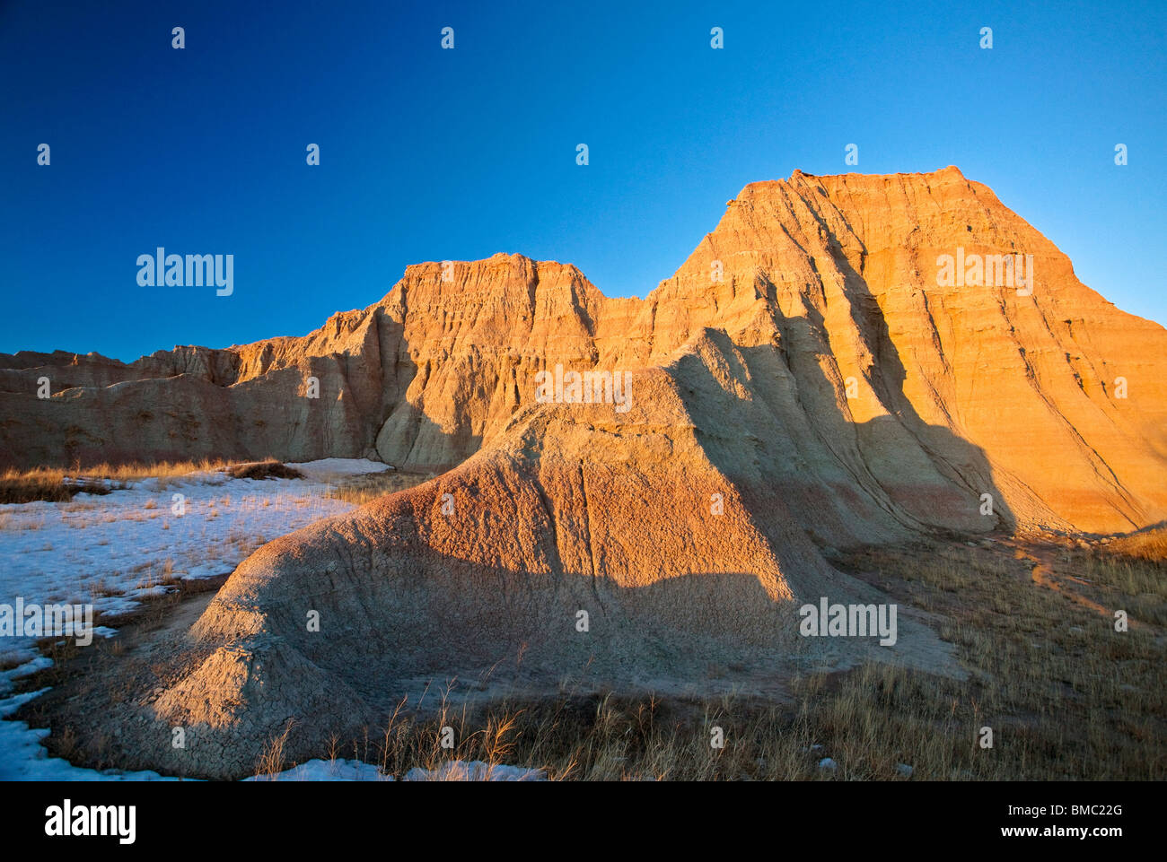 South Dakota Badlands Foto Stock