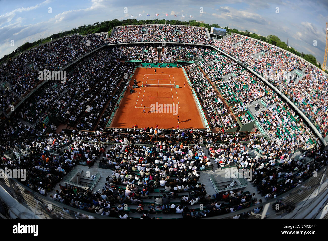 Corte Philippe Chatrier al 2010 francesi aperti Foto Stock