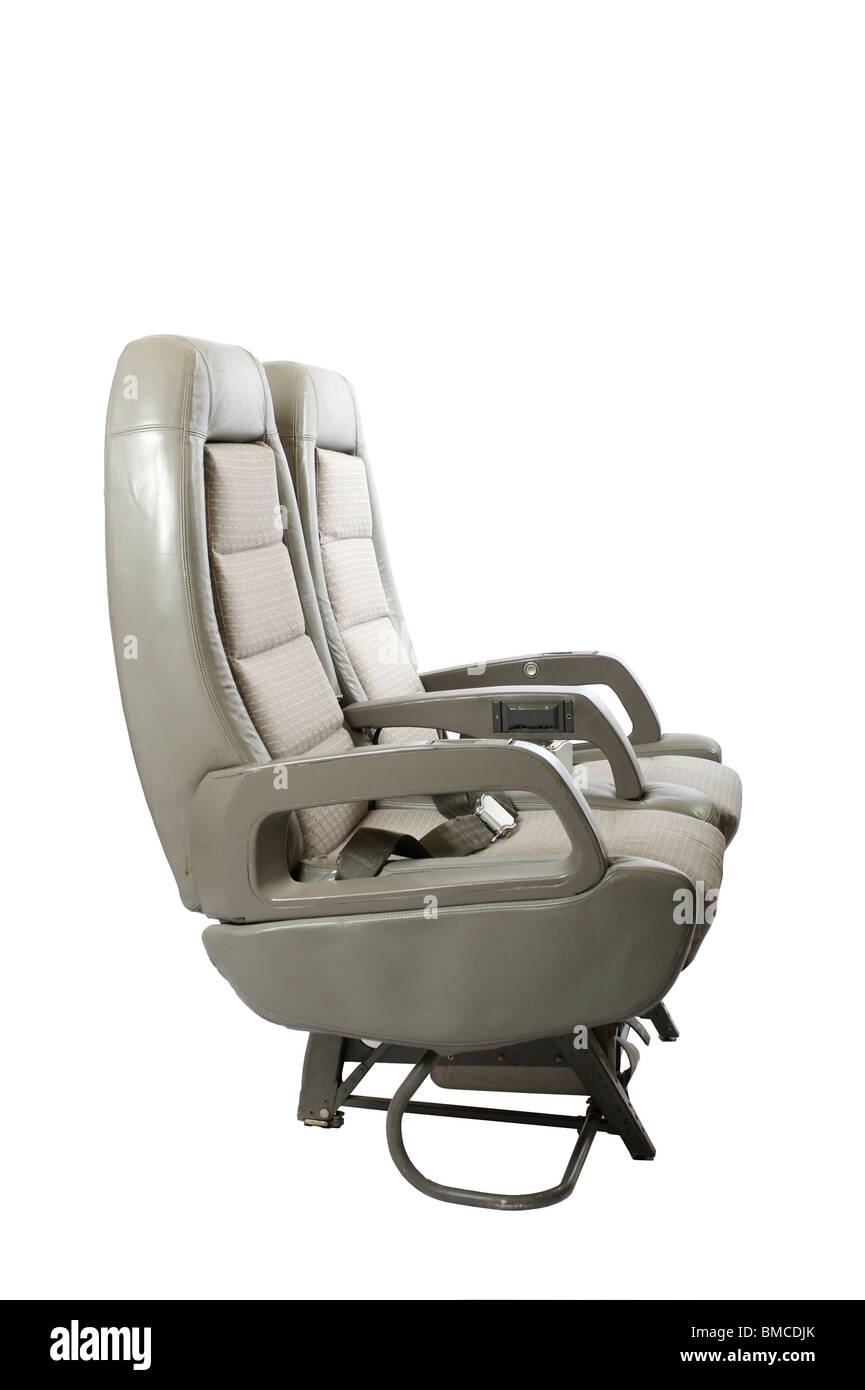 Concorde posti in aereo Foto Stock