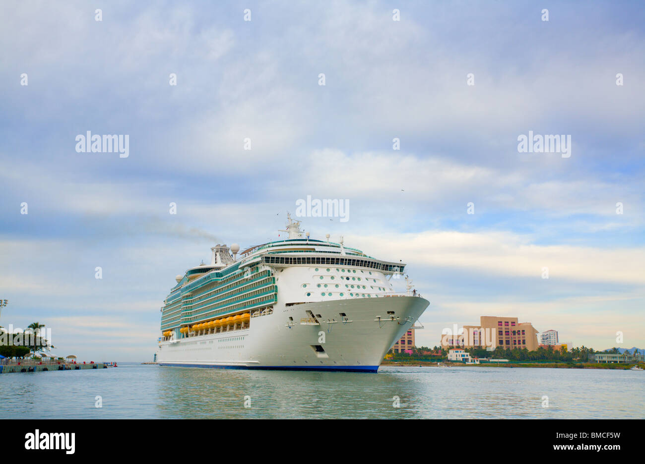 Nave da crociera Foto Stock