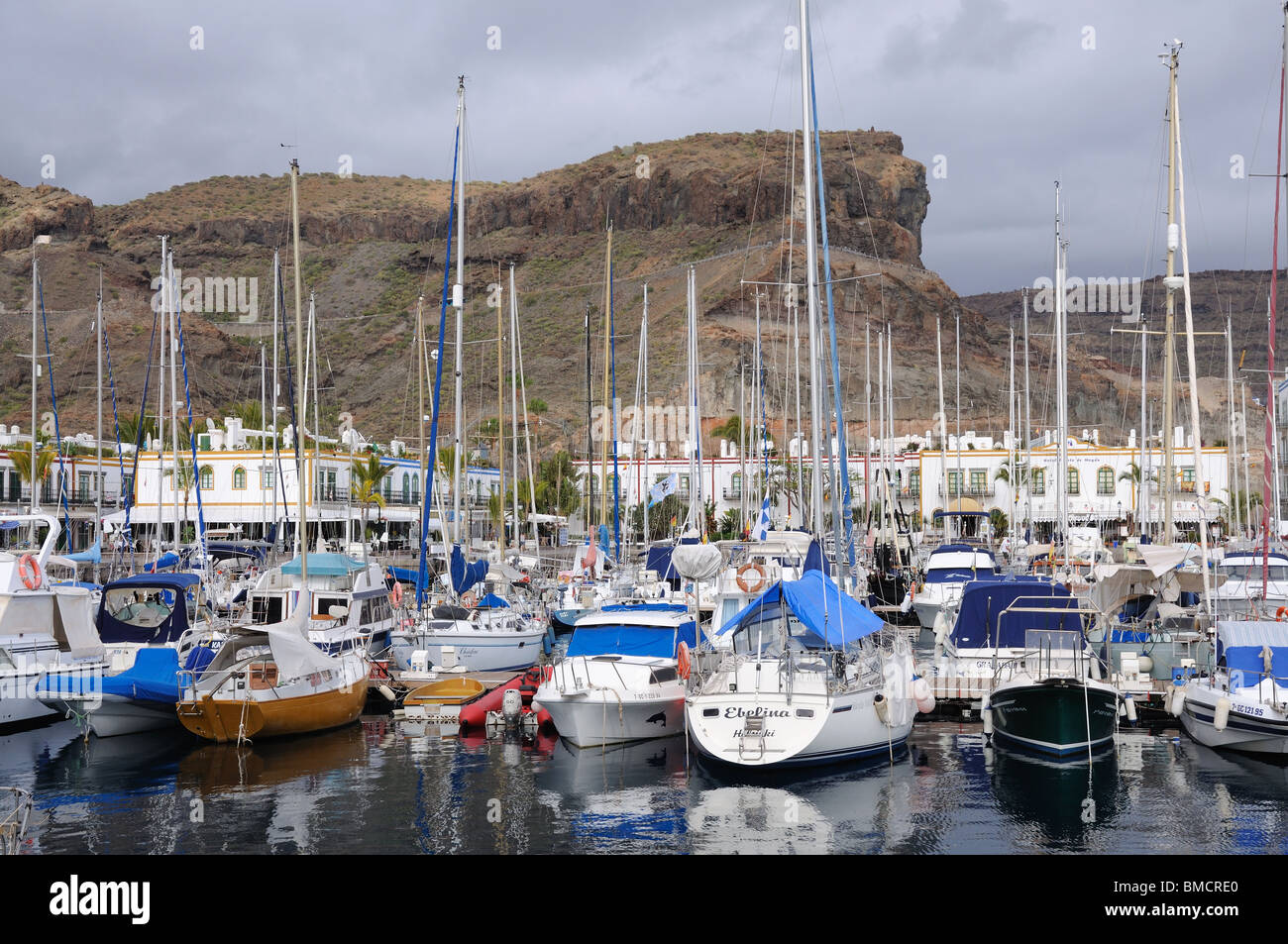Marina di Puerto de Mogan, Grand Isola Canarie, Spagna Foto Stock