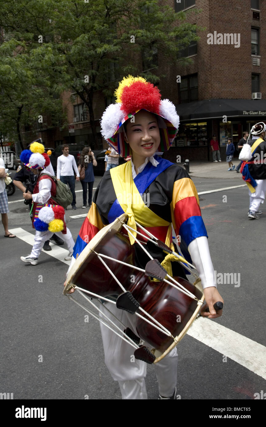 New York City Dance Parade, Broadway, New York City. Foto Stock