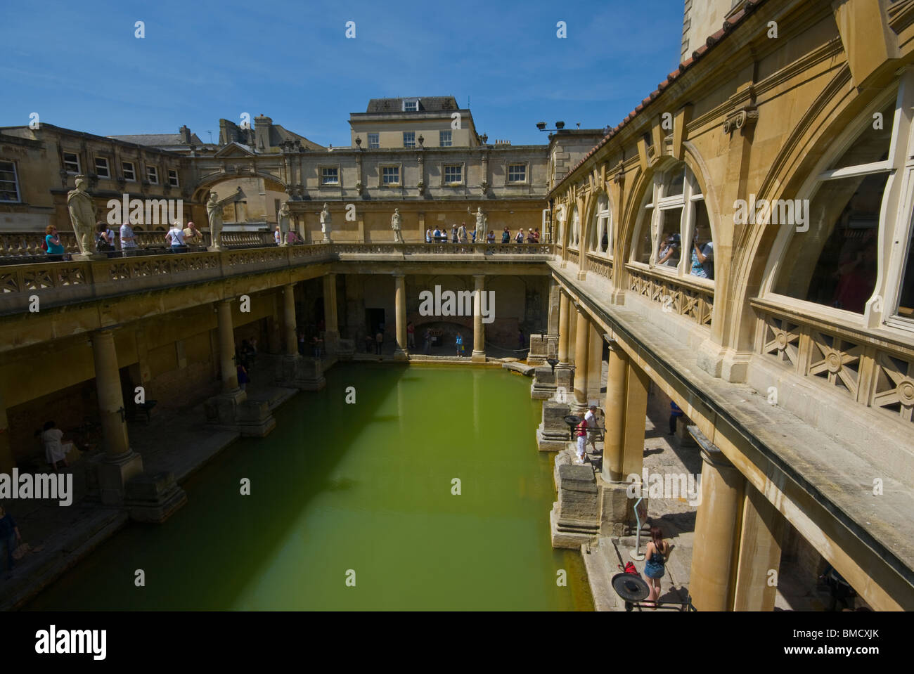 Le Terme romane Bath Somerset Inghilterra Foto Stock