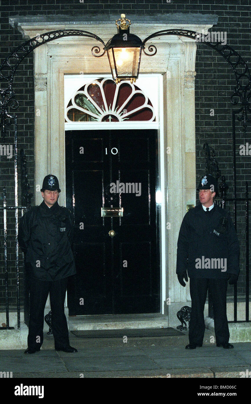 N. 10 di Downing ST. Il primo ministro ha la residenza 05 Febbraio 1998 Foto Stock