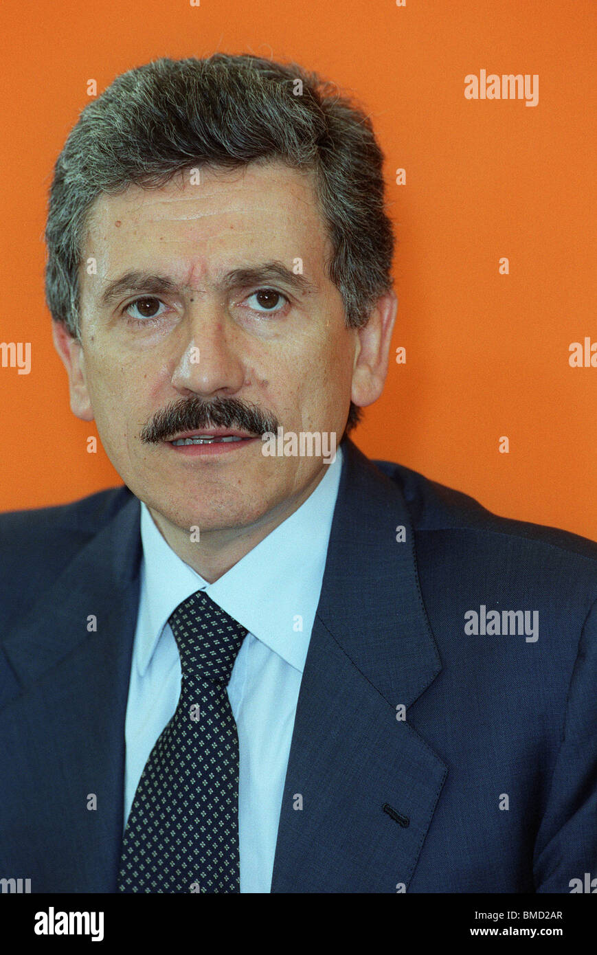 MASSIMO D'ALEMA PRIMO MINISTRO DELL'ITALIA 21 Giugno 1999 Foto Stock