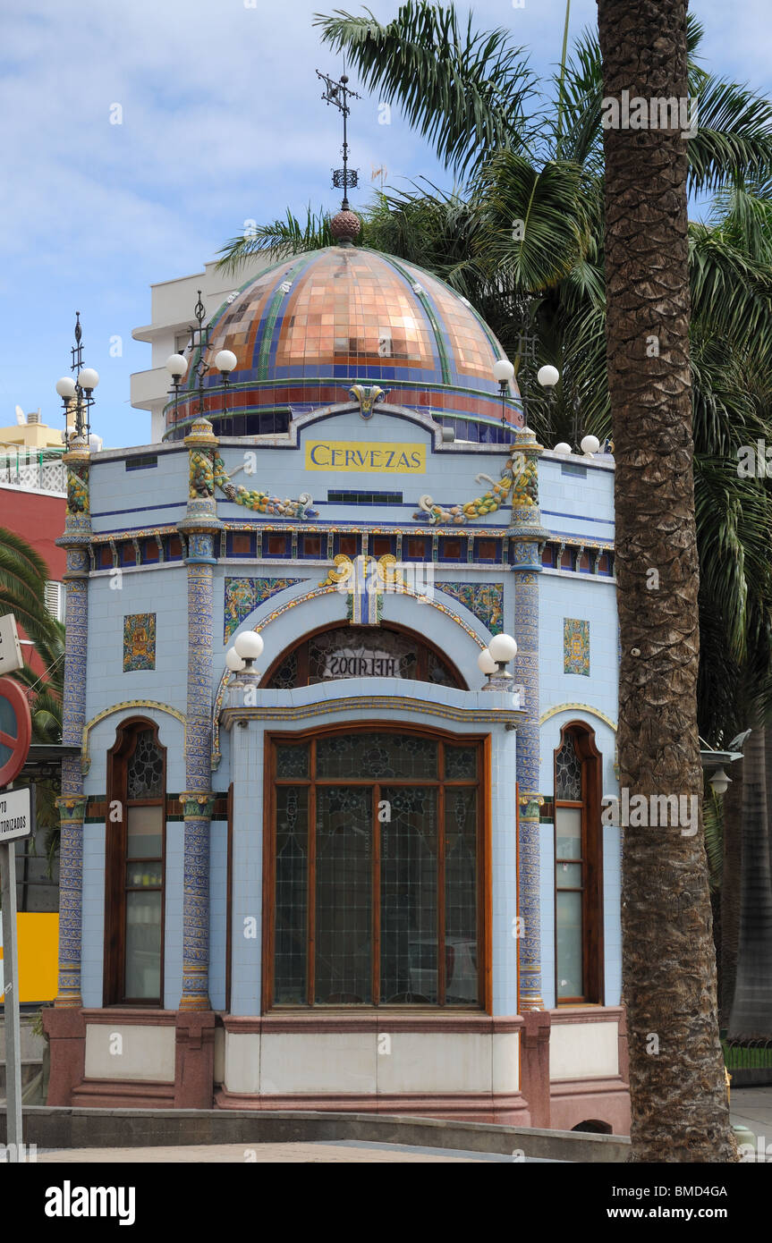 Chiosco in San Telmo Park, Las Palmas de Gran Canaria Spagna Foto Stock Chiosco in San Telmo Park, Las Palmas de Gran Canaria Spagna Foto Stock