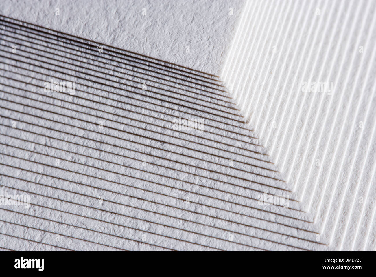 Risma di carta, chiudere fino Foto Stock