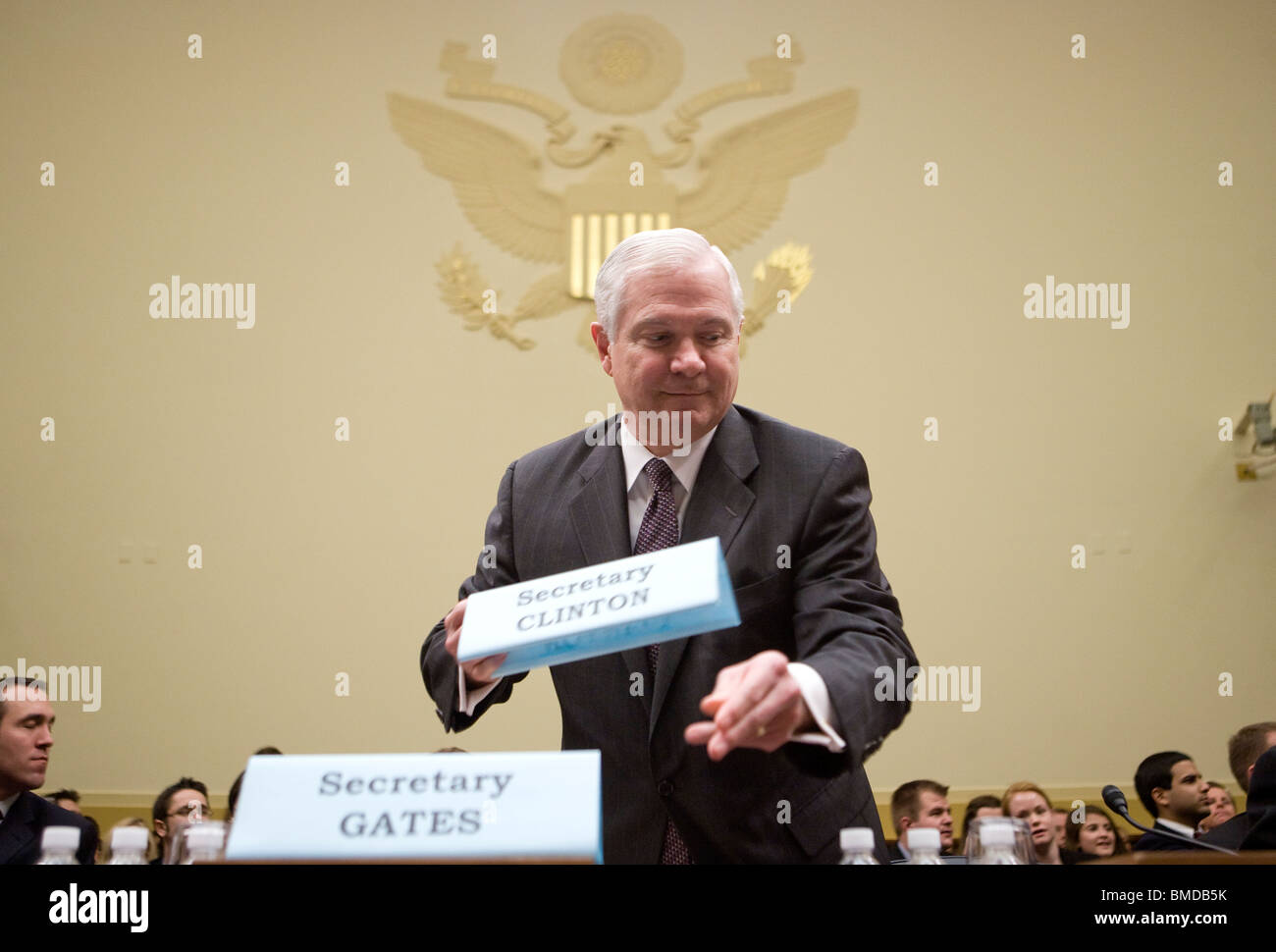 Il Segretario della Difesa Robert Gates. Foto Stock