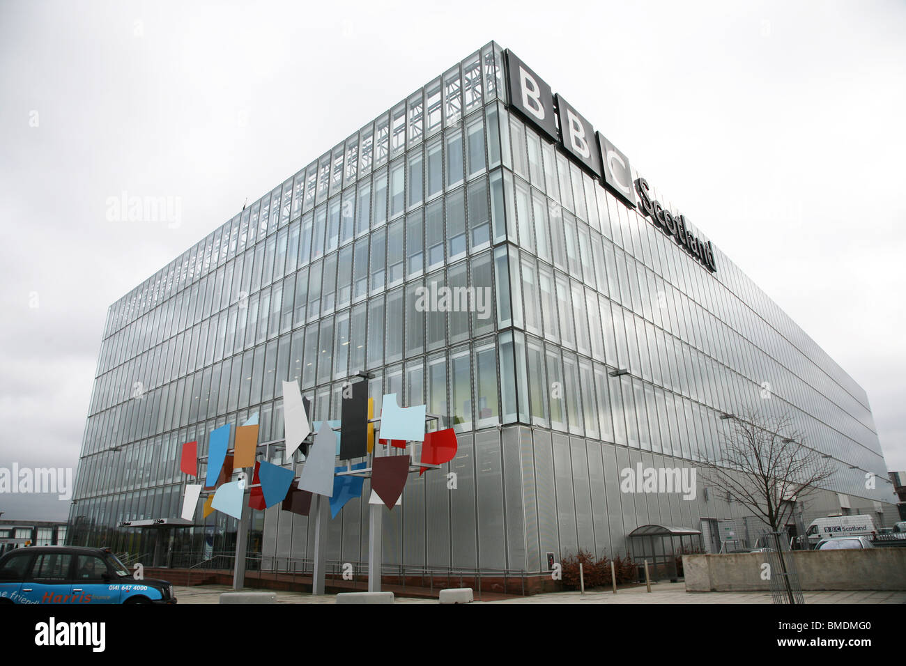 BBC Scotland Pacific Quay uffici e studi Glasgow, Scotland, Regno Unito Foto Stock