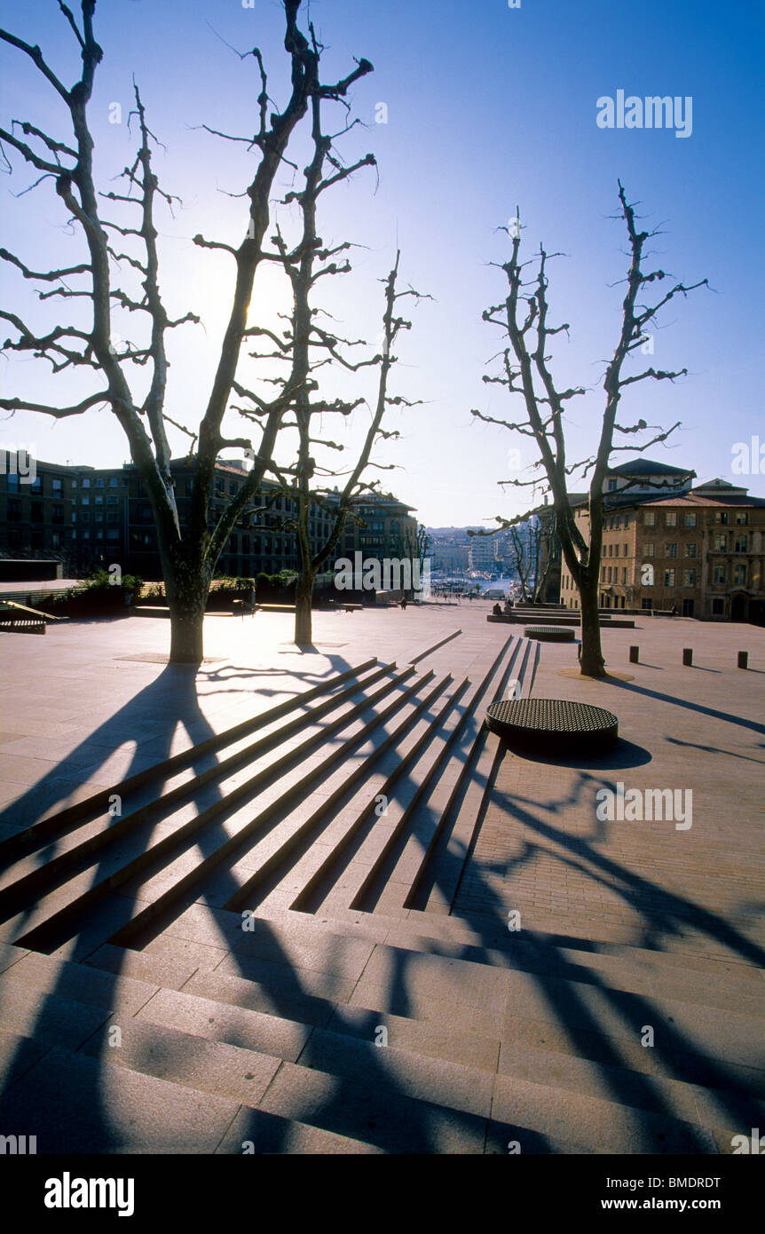 Il Daviel quadrato di Marsiglia Foto Stock