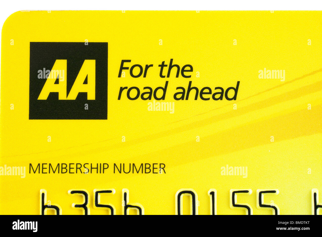 AA Membership Card Foto Stock