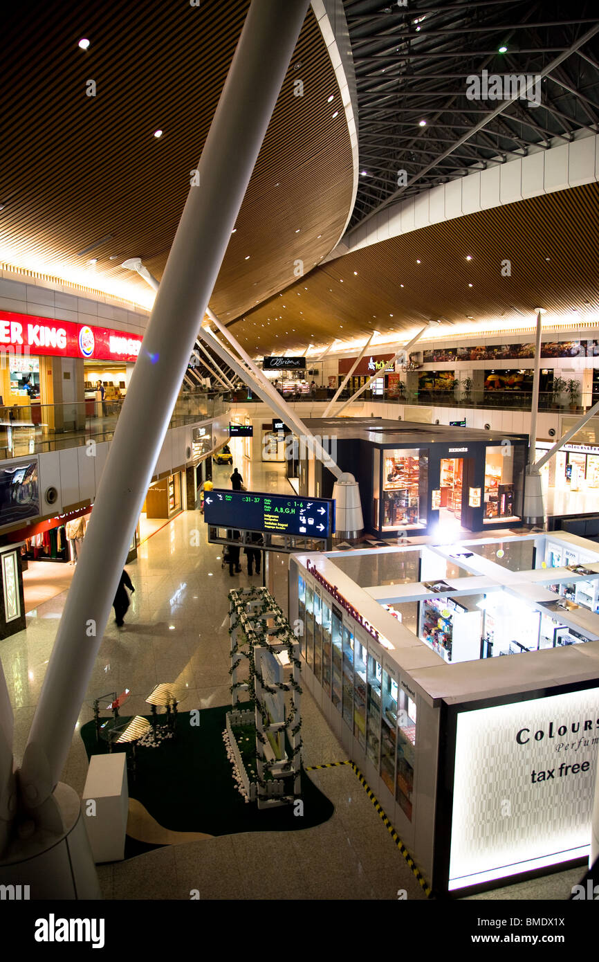 Aeroporto Internazionale di Kuala Lumpur Kuala Lumpur International Airport partenze Foto Stock