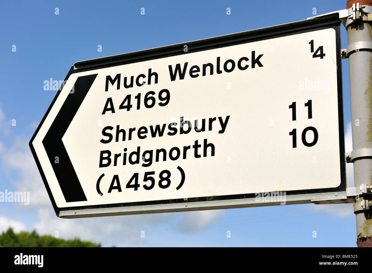 Much Wenlock Shropshire REGNO UNITO. Ispirazione per il Regno Unito i Giochi Olimpici 2012 chiamato mascotte Wenlock Foto Stock