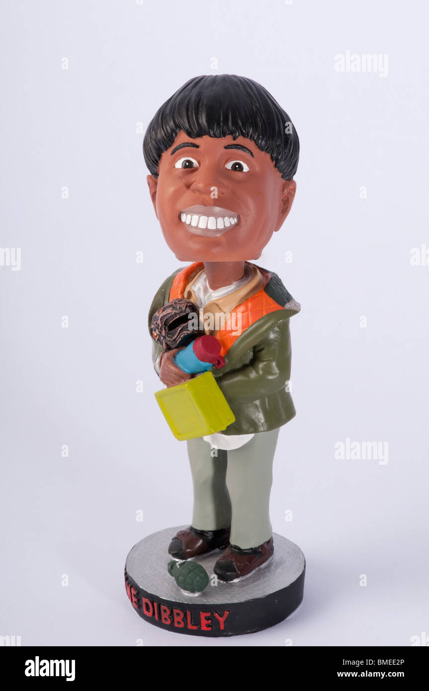 Dwayne Dibley Bobble Head Foto Stock
