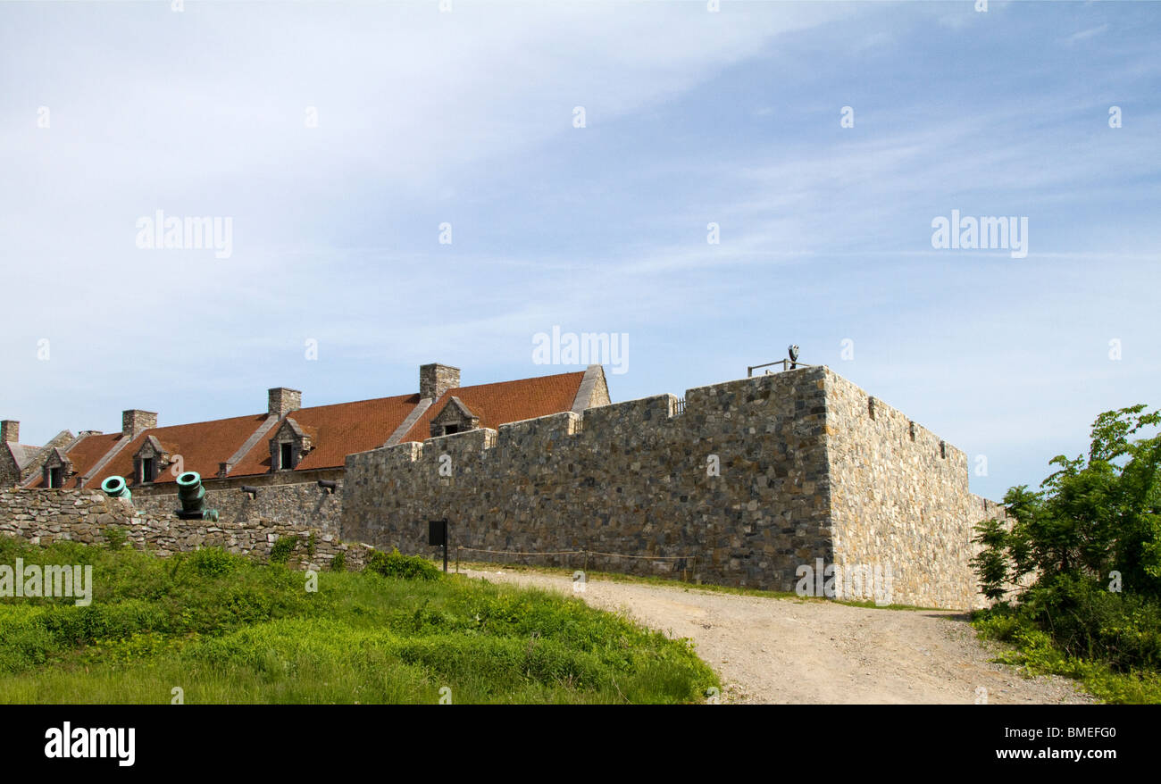 Fort Ticonderoga, New York. Foto Stock