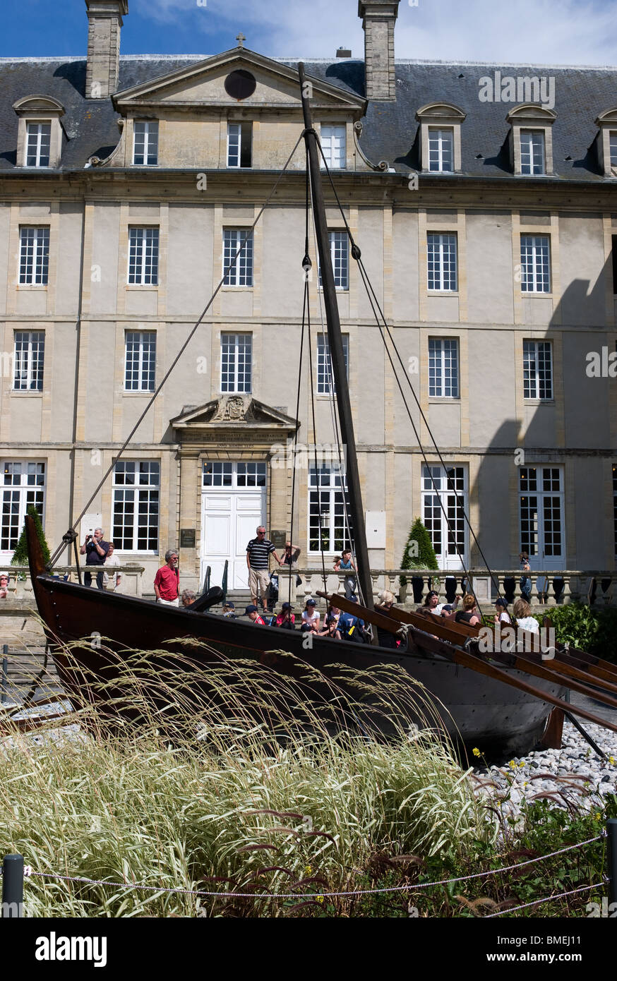 Museo della Tappezzeria DI BAYEUX, Francia Foto Stock