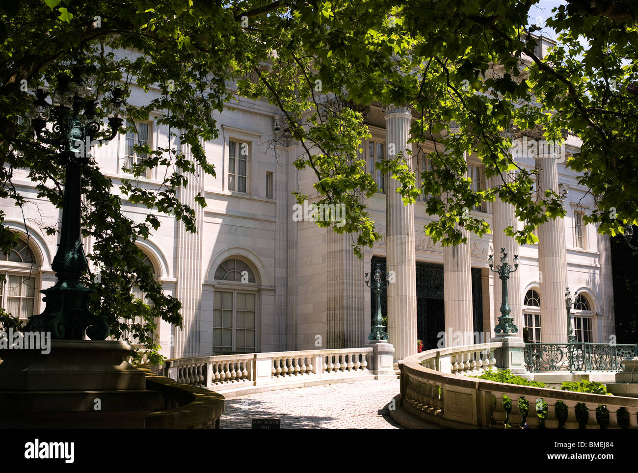 Casa in marmo (1892), Newport, Rhode Island Foto Stock