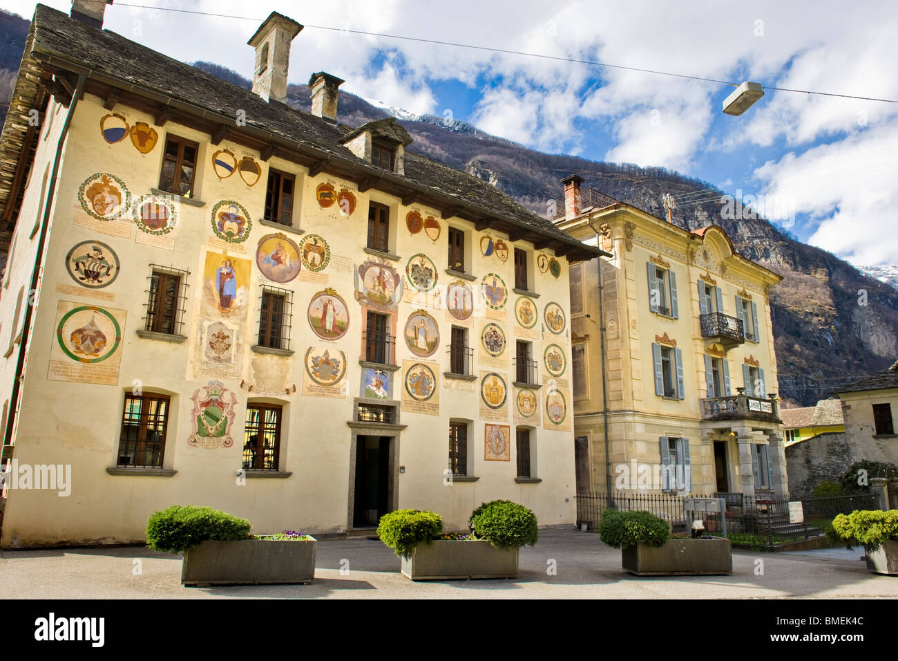 Cevio, Vallemaggia, Canton Ticino, Svizzera Foto stock - Alamy