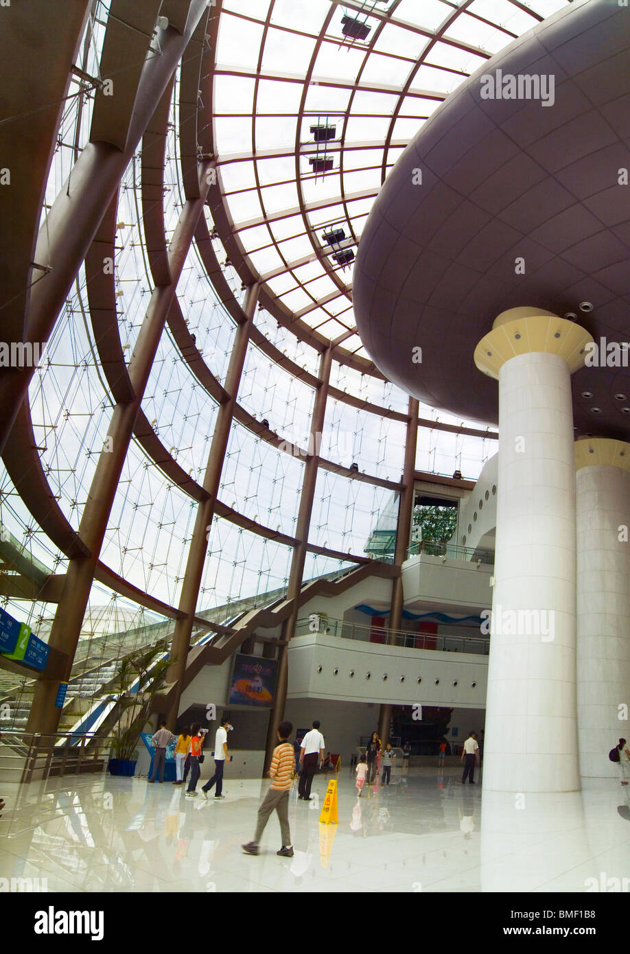 Pietra Crystal Hall di Shenzhen il Palazzo dei Bambini, Shenzhen City, nella provincia di Guangdong, Cina Foto Stock