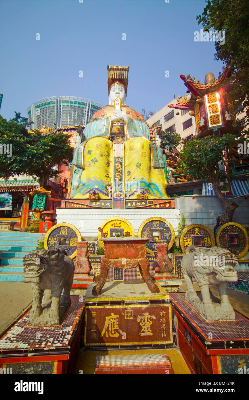 Dea Mazu statua, Repulse Bay, Hong Kong, Cina Foto Stock